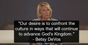 Why is Trump's Secretary of Education's Family Big Donors of Bethany Christian Services,  an Organization with Ties to Human Trafficking?